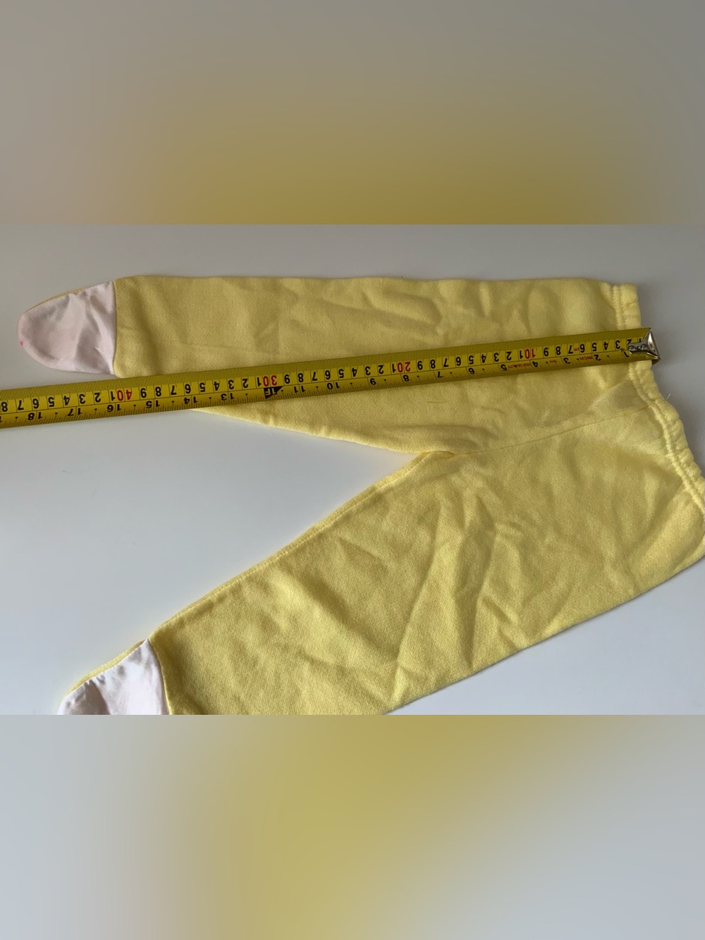 Yellow Baby Footed Pajama Set - Picture 6 of 11